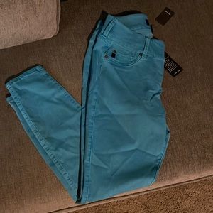 NWT bright blue jeggings
